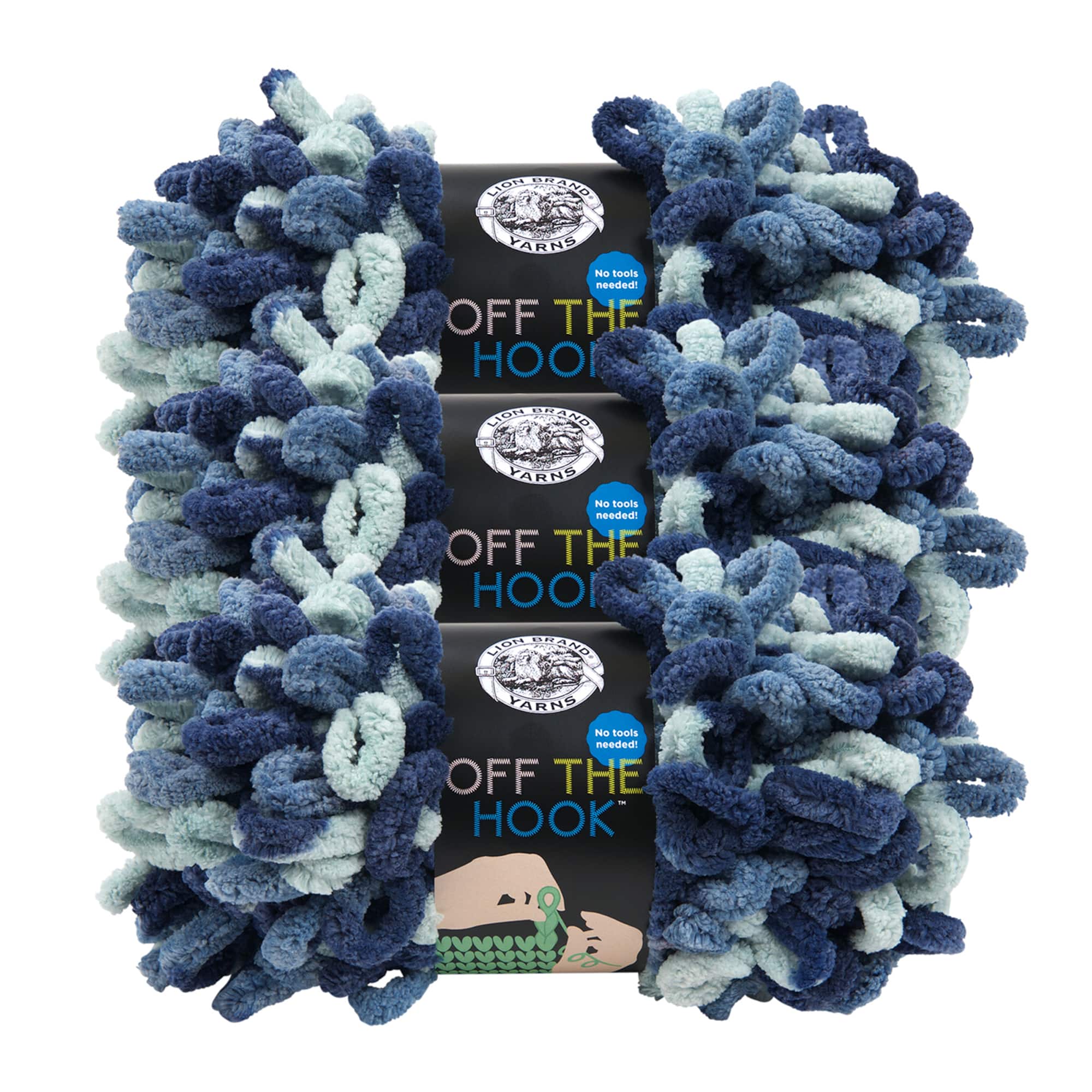 3 Pack Lion Brand® Off The Hook™ Yarn